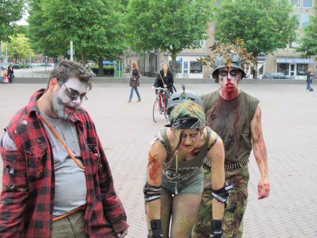 Zombiewalk arnhem 2011